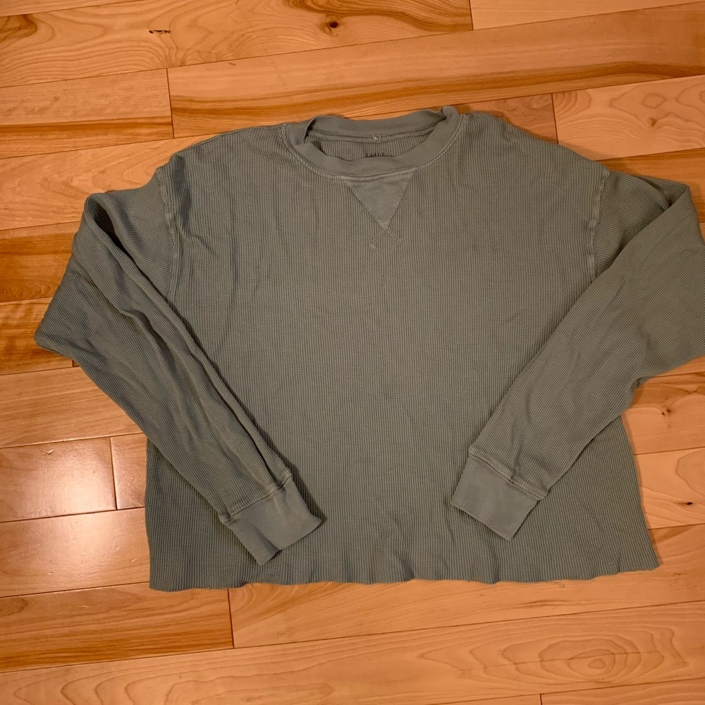 Brandy Melville waffle long sleeve shirt